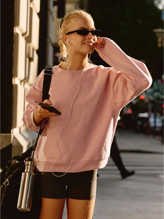 FP Movement by Free People Tops - Free People For the Win Pullover in candy pink